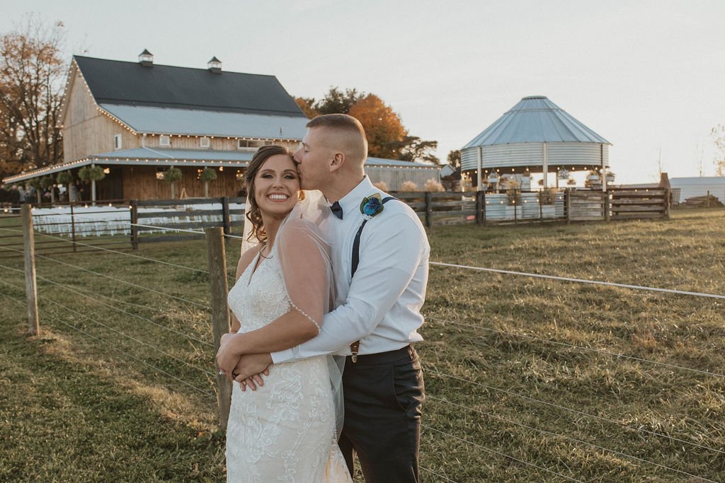 modern-day fairy tale wedding in the Columbus Ohio countryside