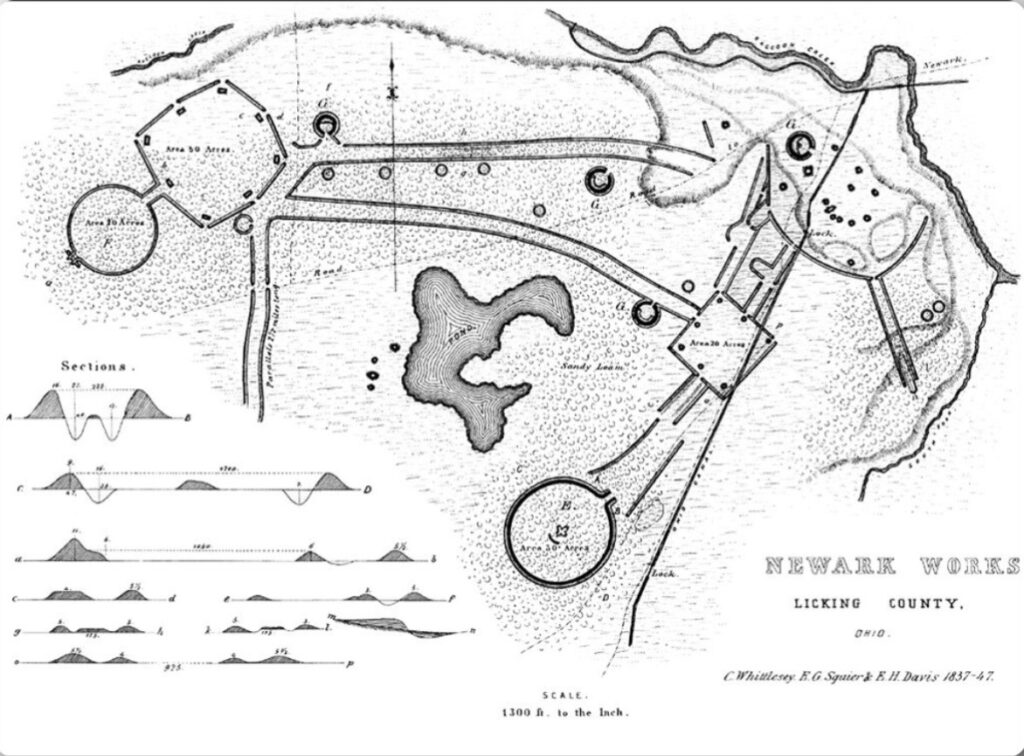 Map Newark Earthworks